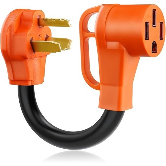 NEMA 10-30P to 14-50R EV Charger Adapter