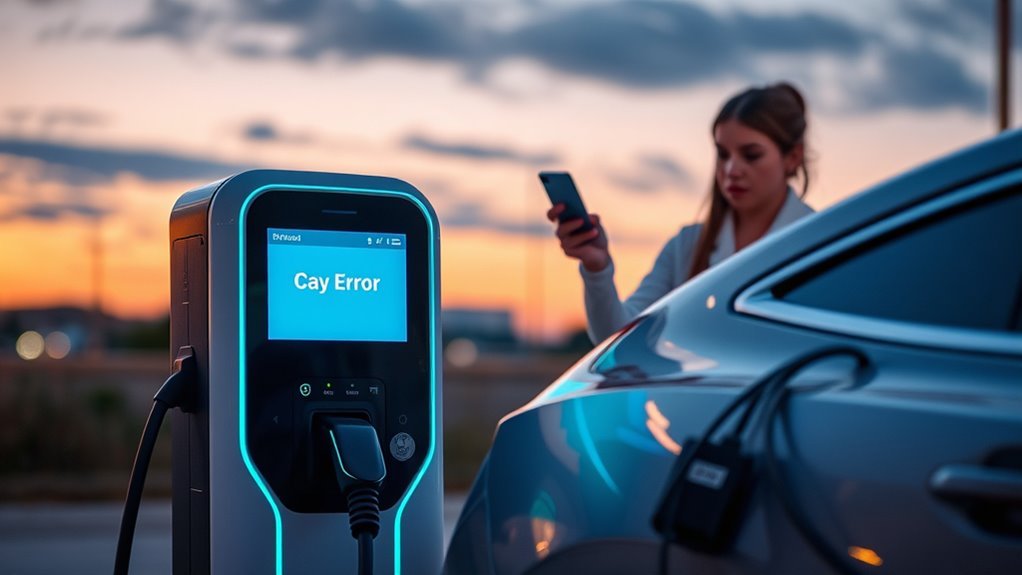 ev charger payment issues