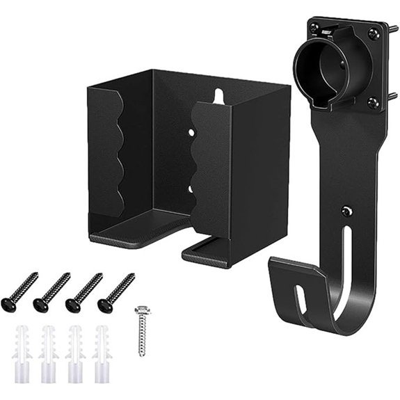 Kivrimlarv EV Charger Wall Holder and Storage