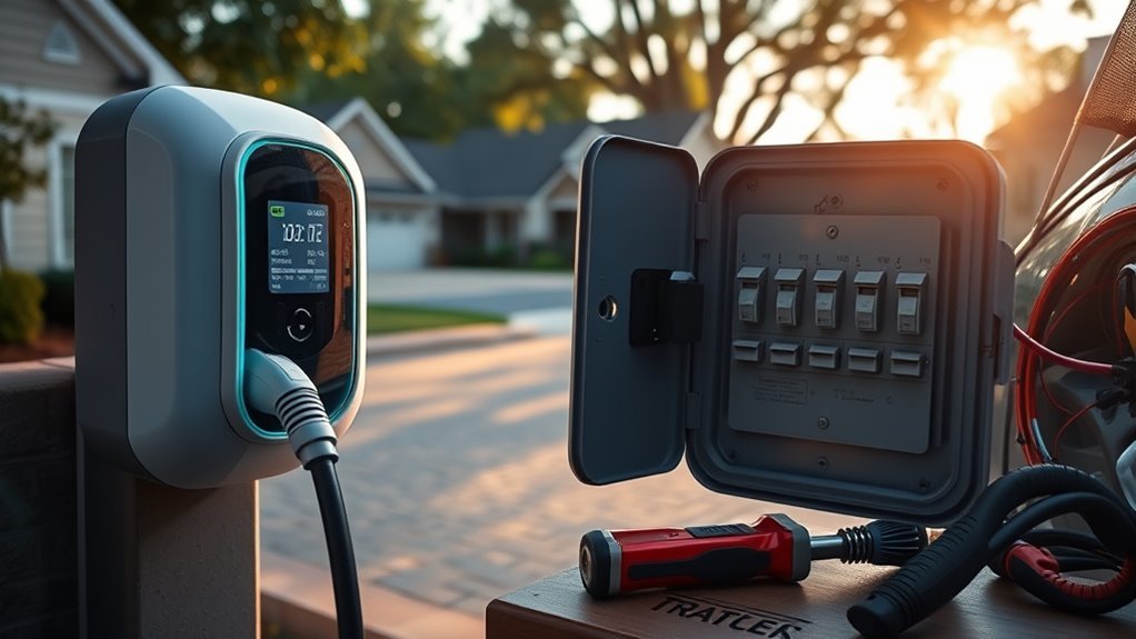 ev charging breaker issues