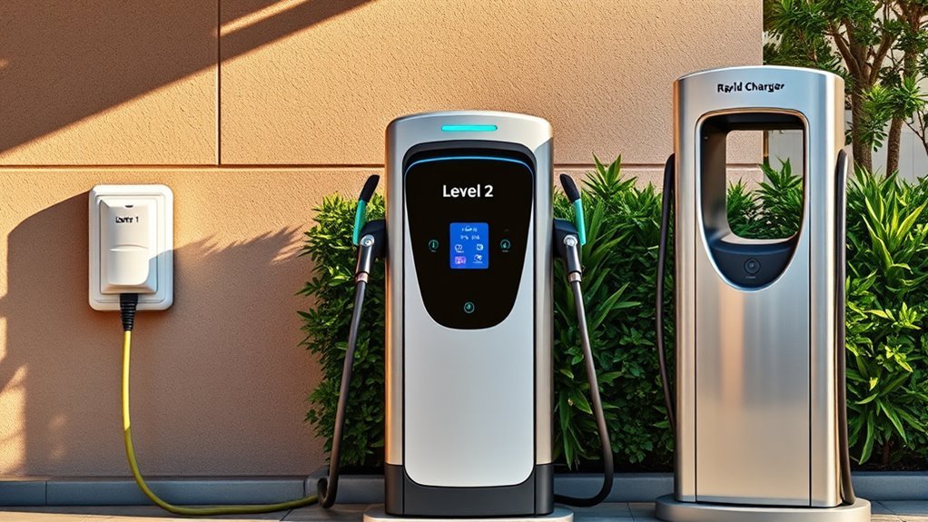 ev charging level comparison