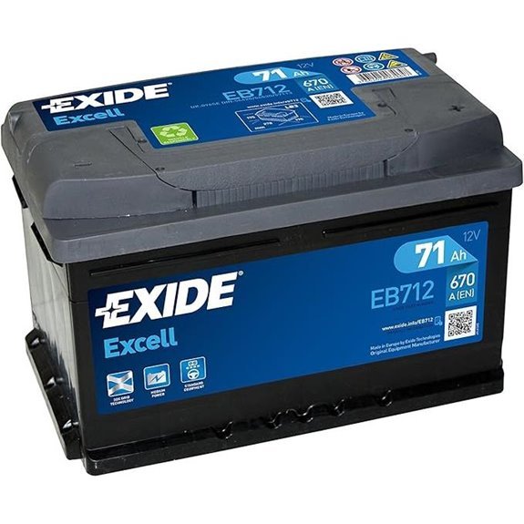 Exide Eb712 Starter Battery 71 Ah