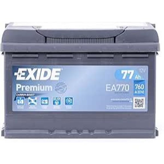 Exide Premium starting battery EA770 77 Ah