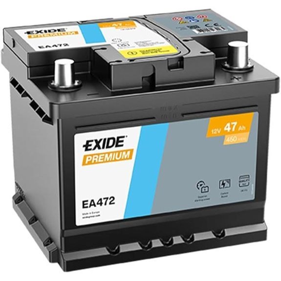 Exide Premium Carbon Boost EA472 47aH Car Battery