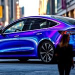 eye catching wraps for tesla