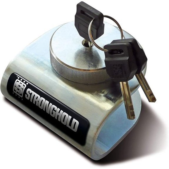 Stronghold Towing Eye Lock for Plant Equipment Trailers