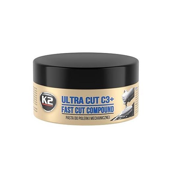 K2 Ultra Cut C3+ FAST CUT Cutting Compound Car Paint Scratch Remover - 300g