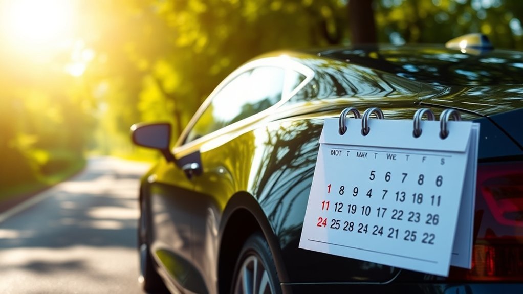 first mot after three years