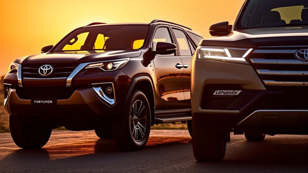 fortuner vs legender pricing comparison