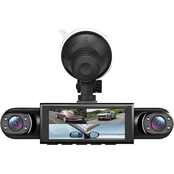 4 Channel Battery Powered Dash Camera 1080P