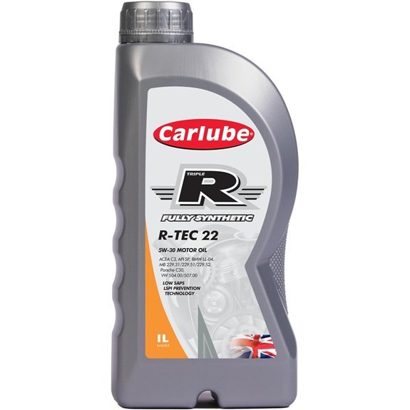 Carlube Triple R KFI001 R-TEC22 5W-30 Fully Synthetic Engine Oil 1L