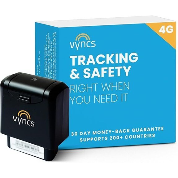Vyncs GPS Tracker with 1 Year Data Plan