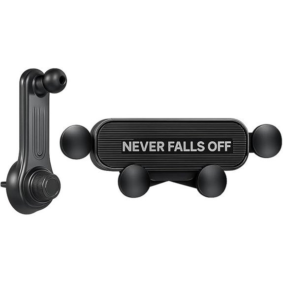 Car Phone Holder Air Vent Mount with Gravity Lock