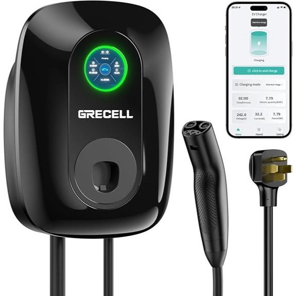 GRECELL Tesla Wall Charger NACS Level 2 EV Charger