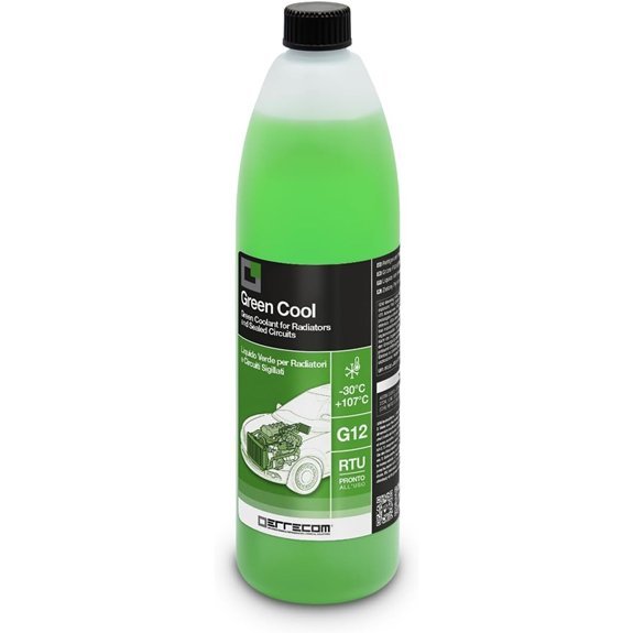 ERRECOM Green Cool Antifreeze -30°C to +107°C 1L