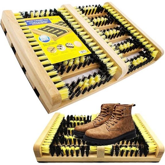NTI MARKSMAN Double Heavy Duty Shoe Cleaner Mat