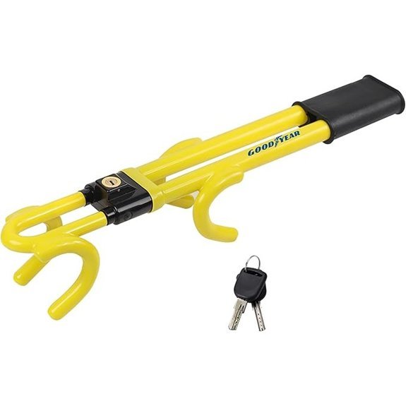 Goodyear Heavy Duty Dual Style Steering Wheel Lock