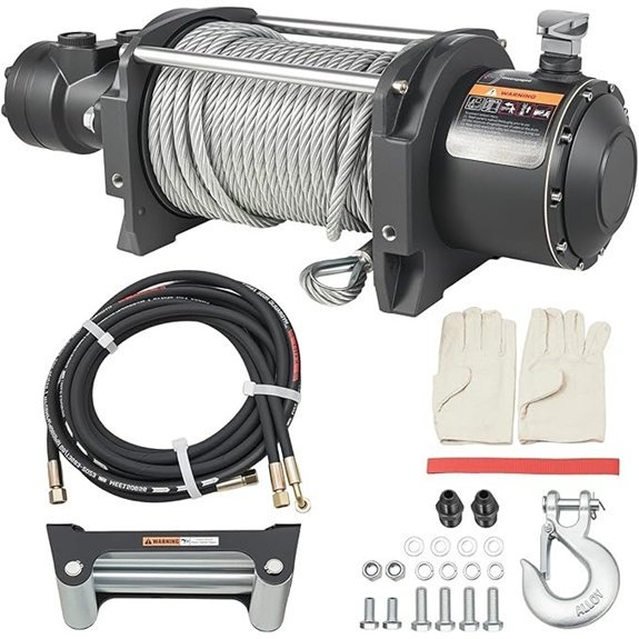 Hydraulic Winch 20,000 lbs for Vehicle Recovery