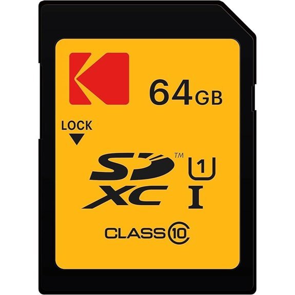 Kodak 64GB UHS-I SD Card