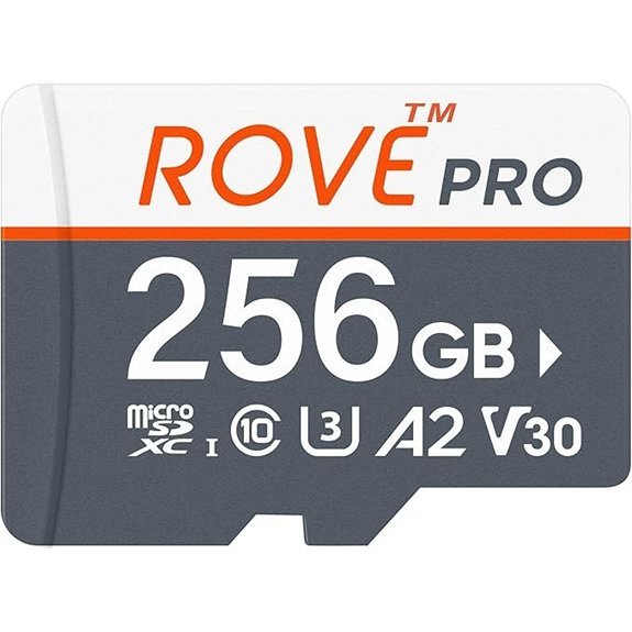ROVE PRO 256GB Micro SD Card with Adapter