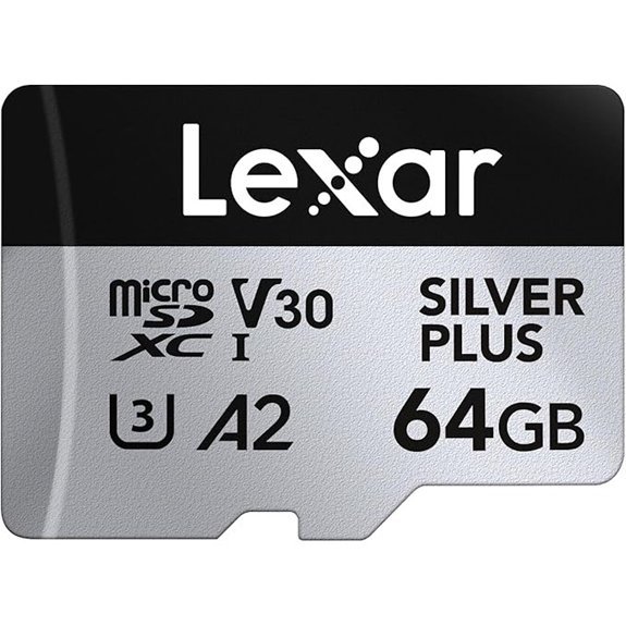 Lexar Silver Plus 64GB Micro SD Card