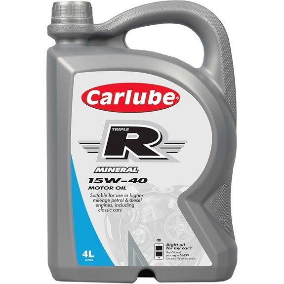 Carlube Triple R 15W-40 High Mileage Engine Oil