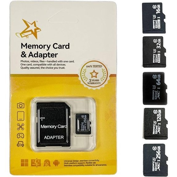 Generic Micro SD Card Class 10 U3 A1 (16GB-256GB)