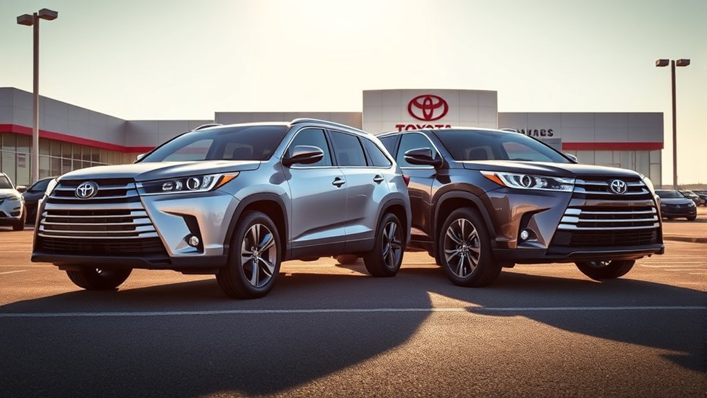 highlander comparison size power