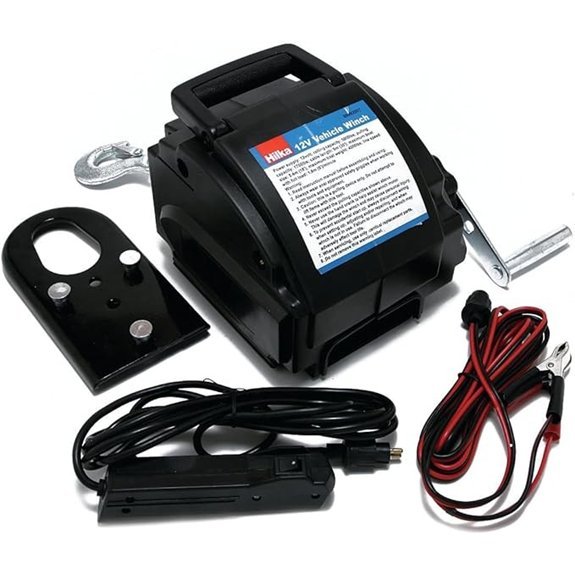 Hilka 88992007 12 V Vehicle Winch