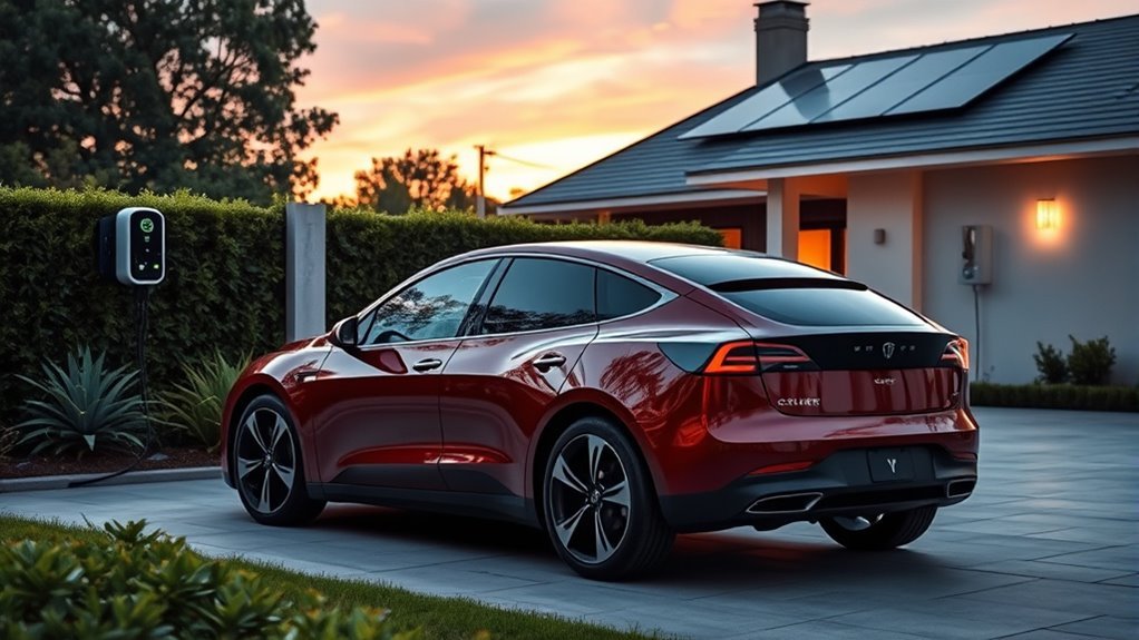 home electric car charging