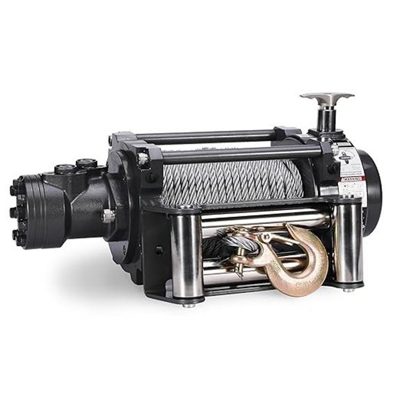 Warrior Winches NH 10000 Hydraulic Winch 10,000lb Capacity