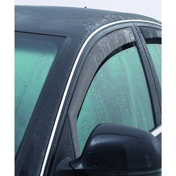 ClimAir Window Visors compatible with Hyundai Tucson (NX4E) 2020- Smoke