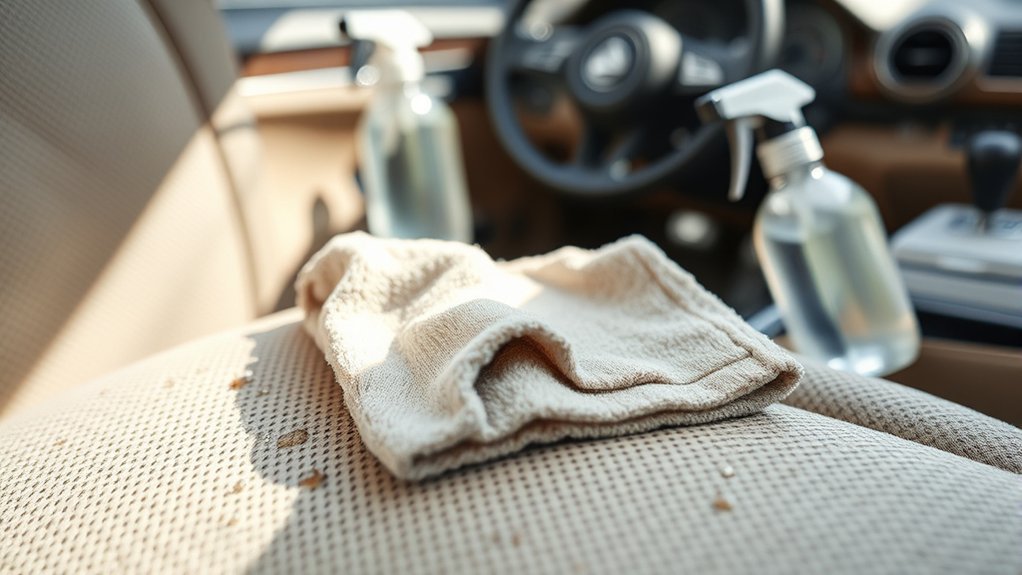 identify upholstery for cleaning