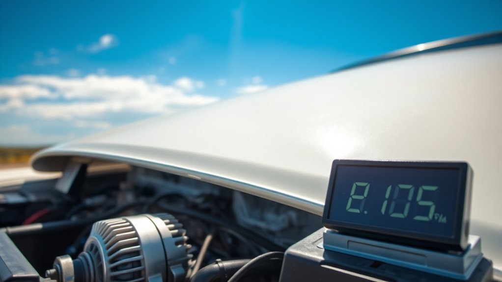 inefficient idling battery charge