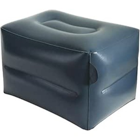 Car Seat Foot Support Inflatable Travel Cushion