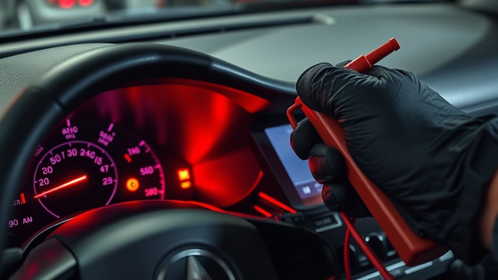 inspect battery connections alternator