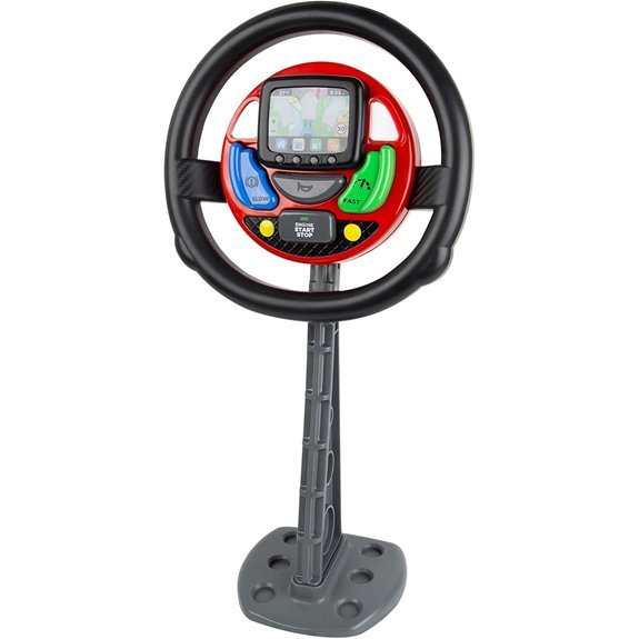 Casdon GPS Steering Wheel Interactive Driving Toy for Kids