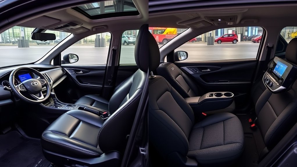 interior comfort and features