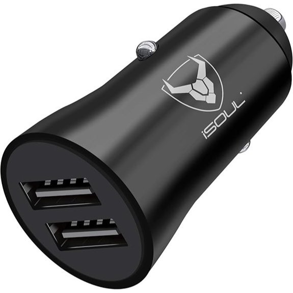 iSOUL USB Car Charger 2-Port Fast Charging Adapter