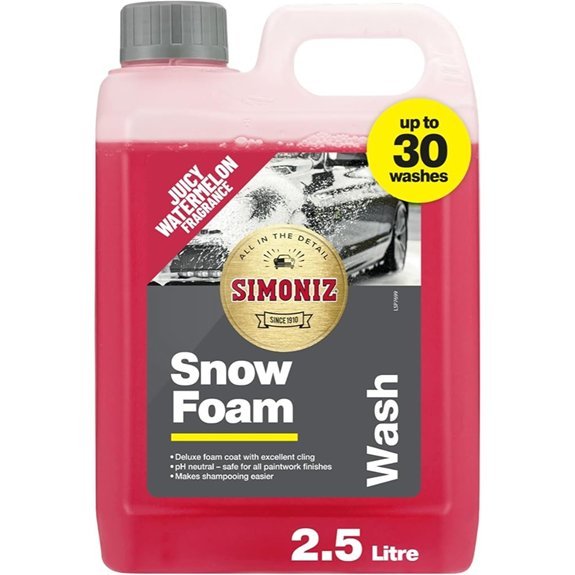 Simoniz Snow Foam Car Prewash (Juicy Watermelon Scent)