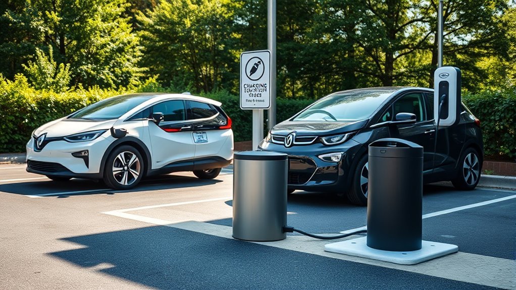 keep charging areas clean