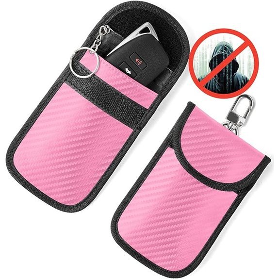 Faraday Bag for Key Fob (2 Pack)