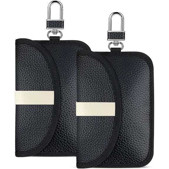 LAFEGIFT Car Key Signal Blocking Pouch (2 Pack)