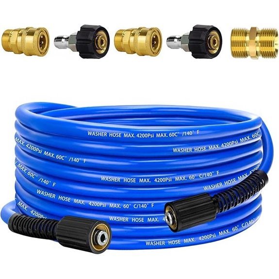 Pressure Power Washer Hose 30 FT Kink Resistant