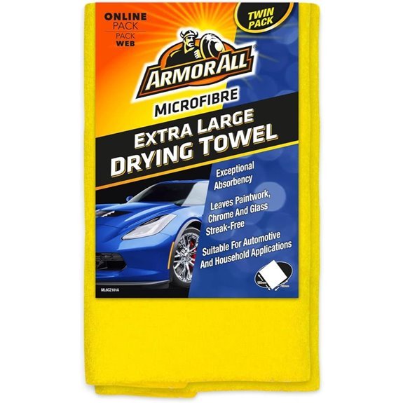Armor All Large Microfibre Cloths Set of 2