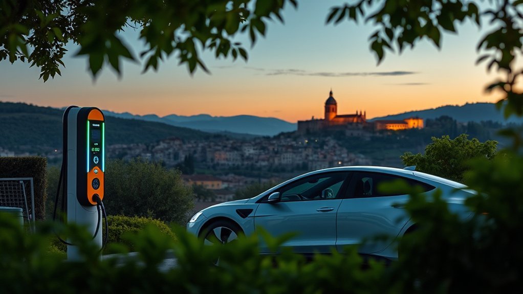 leading ev chargers italy