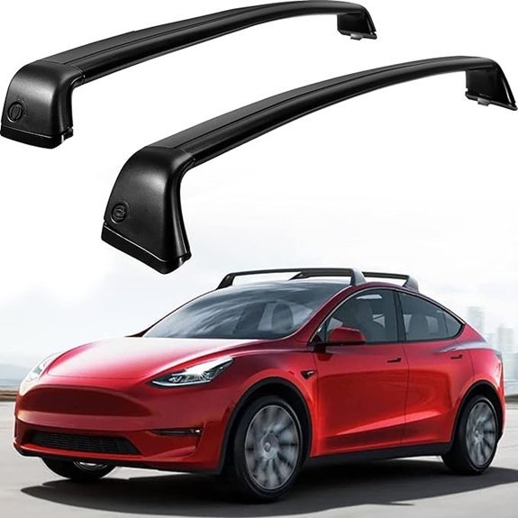 Aluminium Alloy Lockable Cross Bar for Tesla Model Y