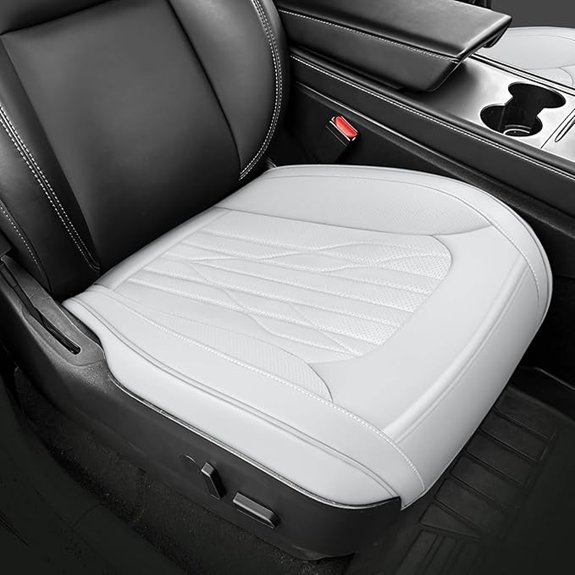 SanQing Luxury Napa Leather Seat Covers for Tesla Model 3/Y