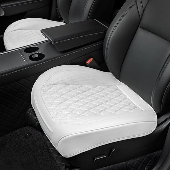 2PCS Luxury Leather Seat Covers for Tesla Model Y/3