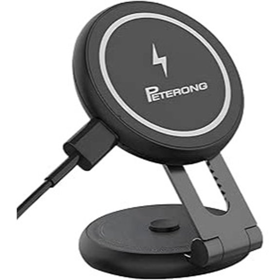 Magnetic Wireless Car Charger for iPhone and Tesla